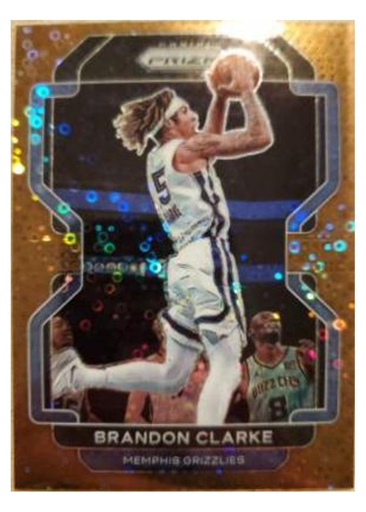 2021-22 Panini Prizm Base Set Brandon Clarke #77 card