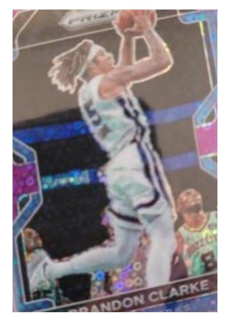2021-22 Panini Prizm Base Set Brandon Clarke #77 card