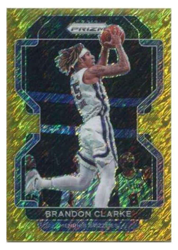 2021-22 Panini Prizm Base Set Brandon Clarke #77 card