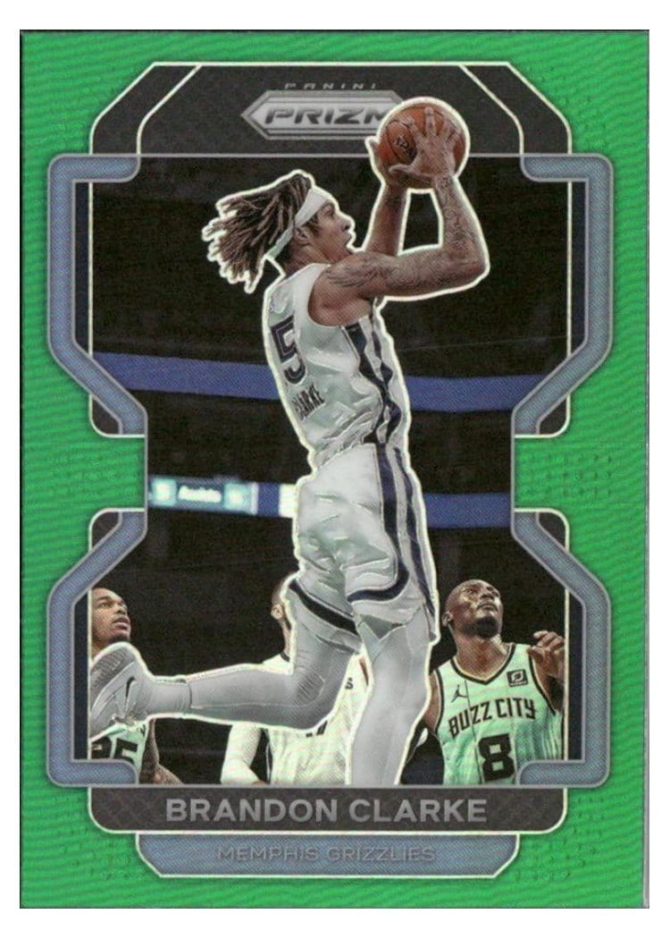 2021-22 Panini Prizm Base Set Brandon Clarke #77 card