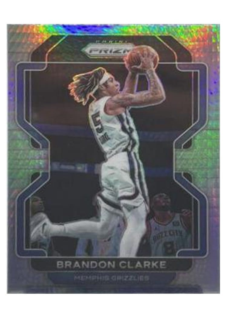 2021-22 Panini Prizm Base Set Brandon Clarke #77 card