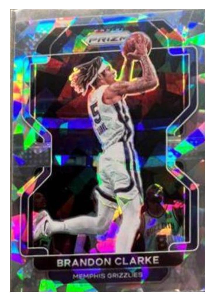 2021-22 Panini Prizm Base Set Brandon Clarke #77 card