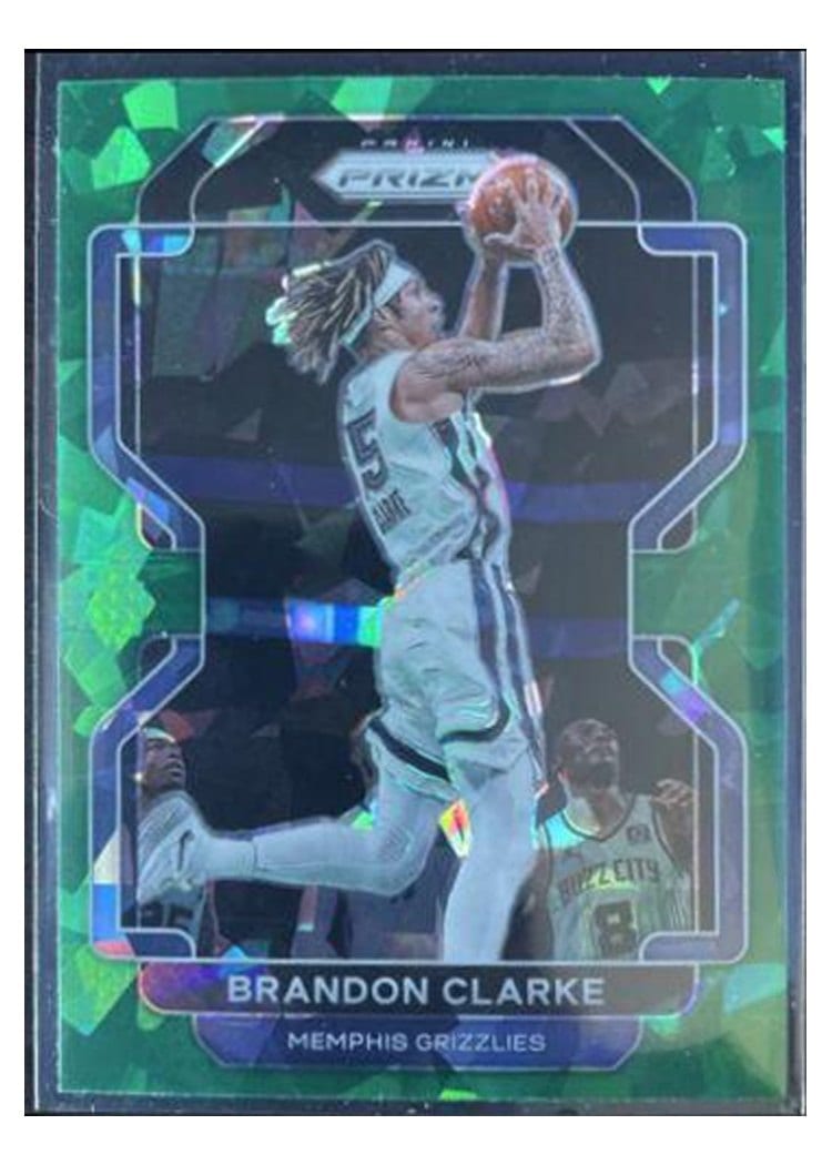 2021-22 Panini Prizm Base Set Brandon Clarke #77 card