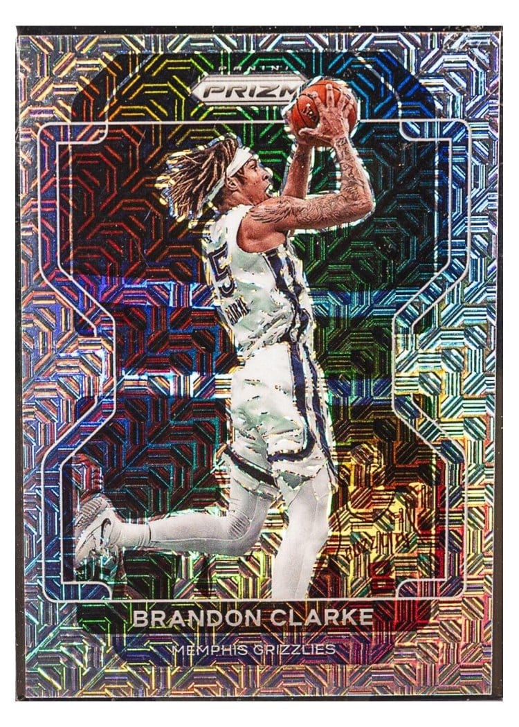 2021-22 Panini Prizm Base Set Brandon Clarke #77 card