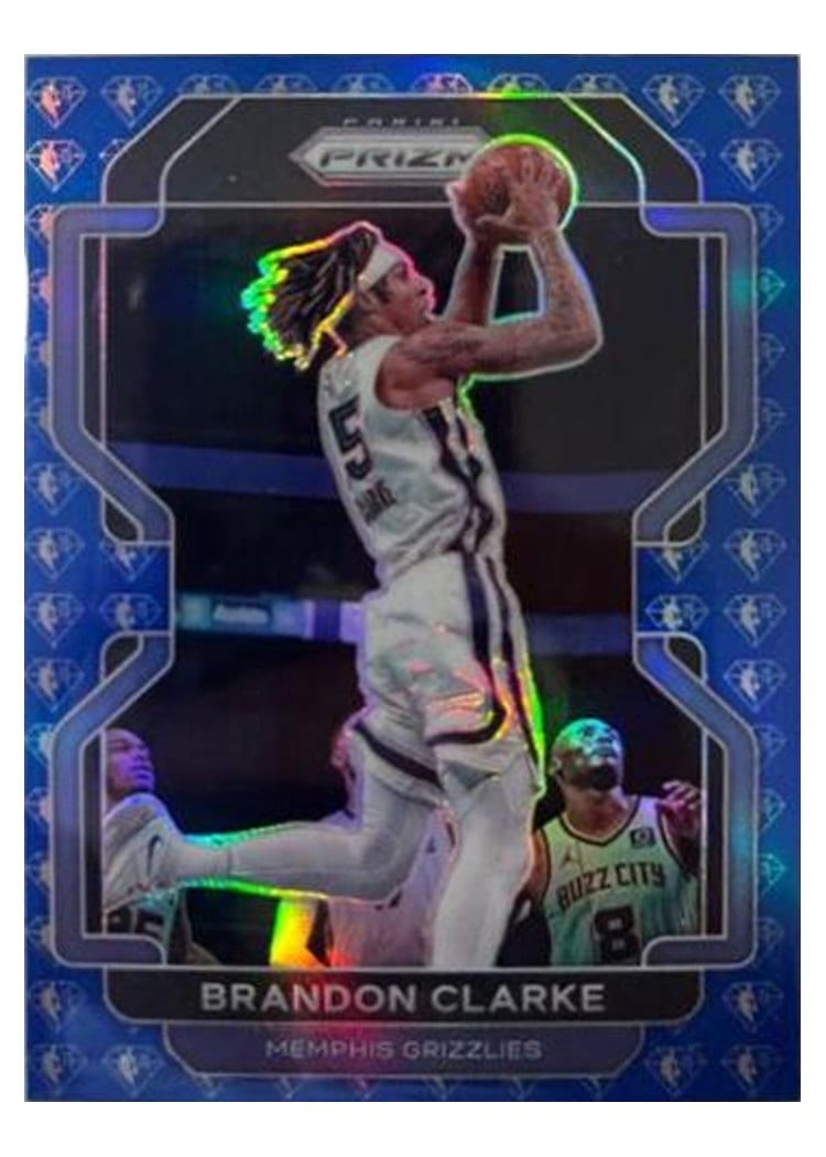 2021-22 Panini Prizm Base Set Brandon Clarke #77 card