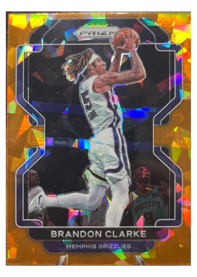 2021-22 Panini Prizm Base Set Brandon Clarke #77 card