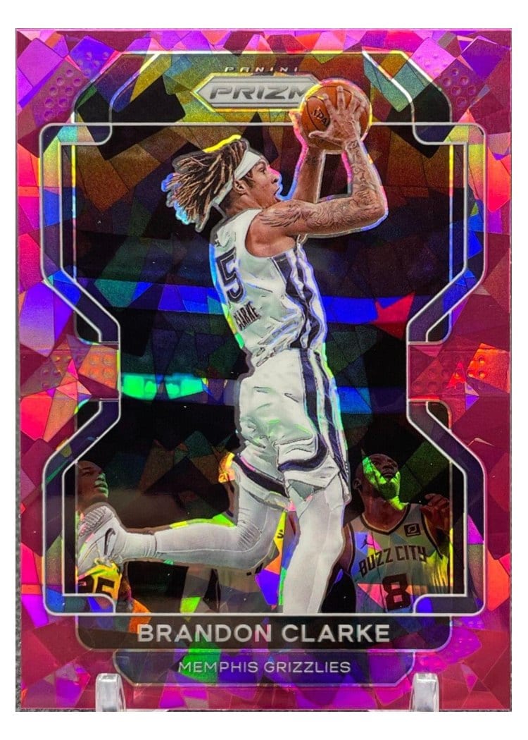 2021-22 Panini Prizm Base Set Brandon Clarke #77 card