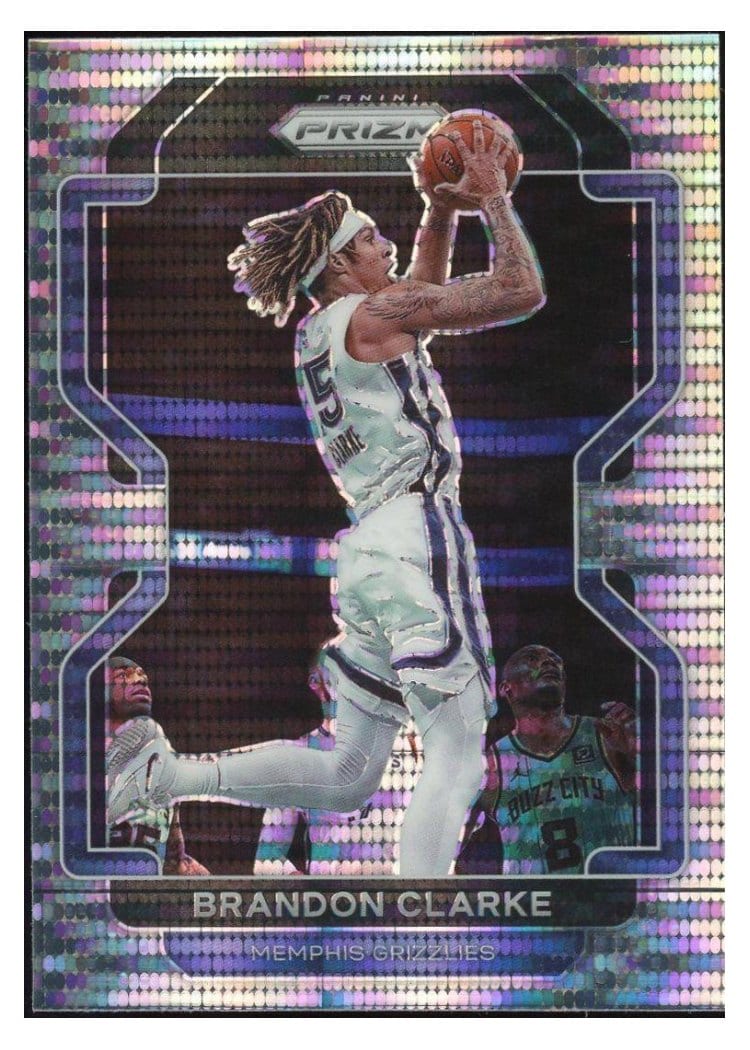 2021-22 Panini Prizm Base Set Brandon Clarke #77 card