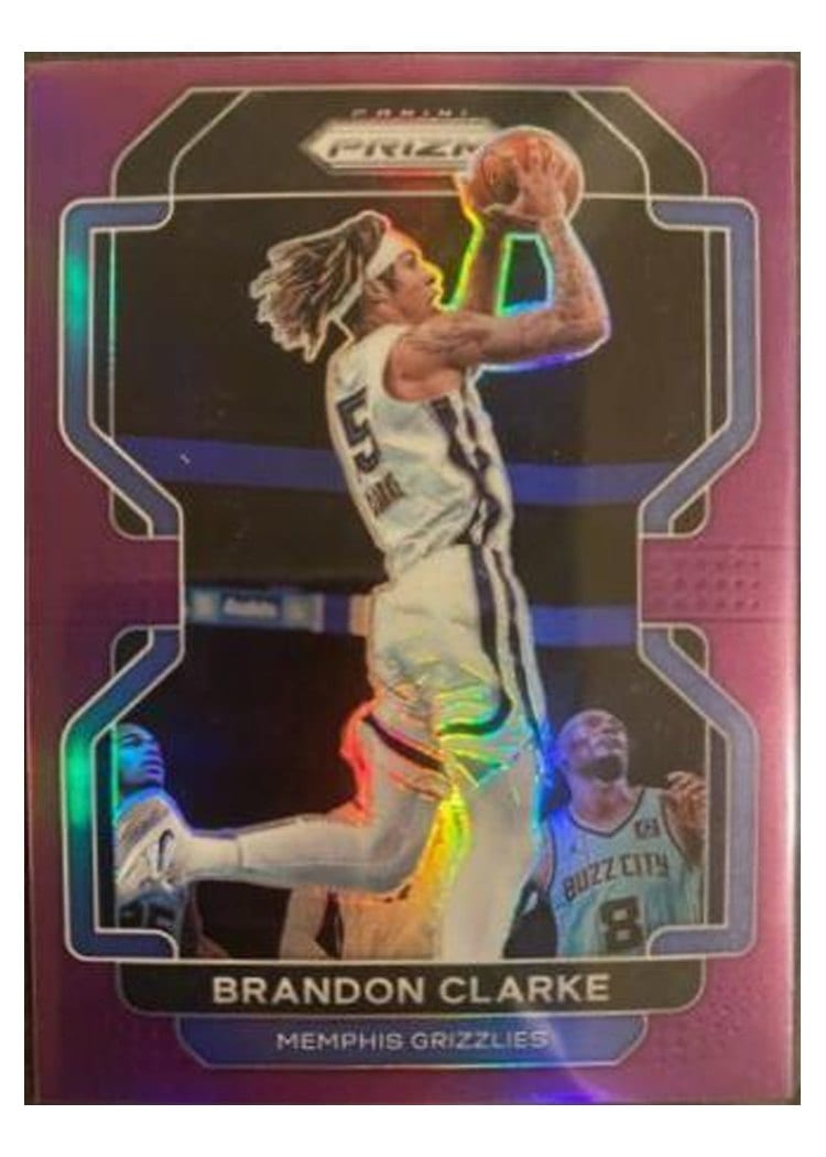 2021-22 Panini Prizm Base Set Brandon Clarke #77 card