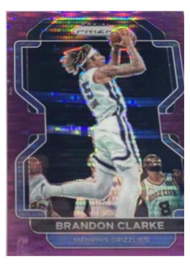 2021-22 Panini Prizm Base Set Brandon Clarke #77 card