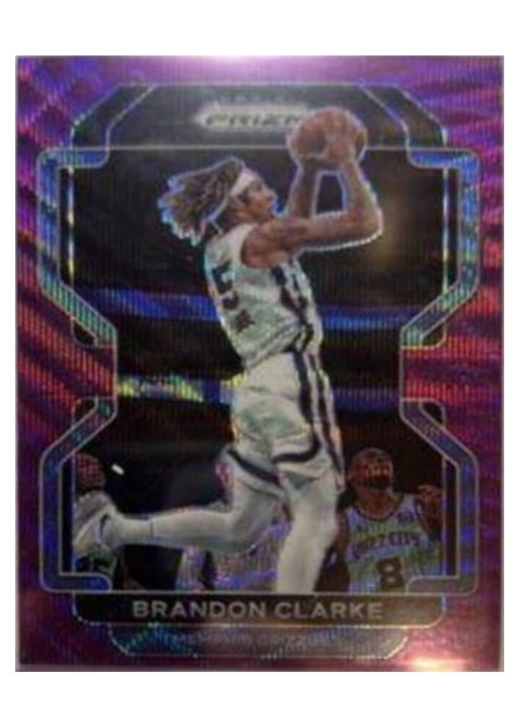 2021-22 Panini Prizm Base Set Brandon Clarke #77 card