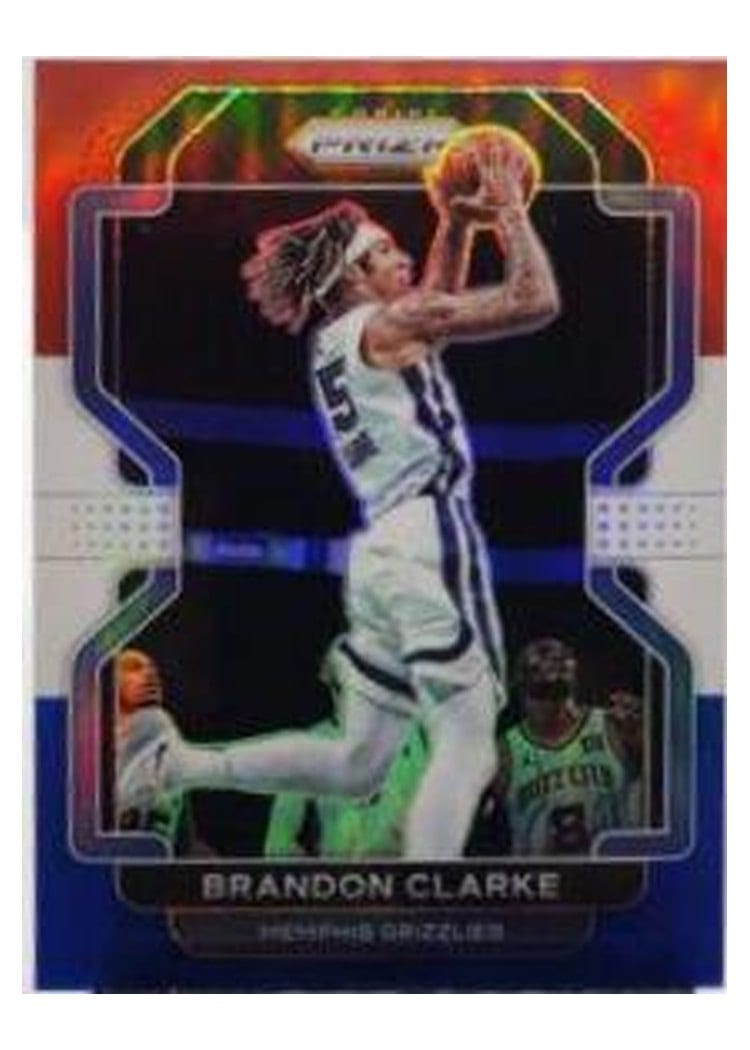 2021-22 Panini Prizm Base Set Brandon Clarke #77 card