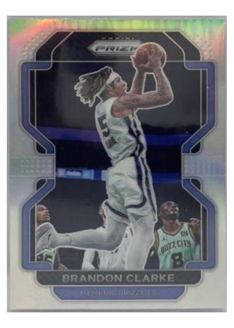 2021-22 Panini Prizm Base Set Brandon Clarke #77 card