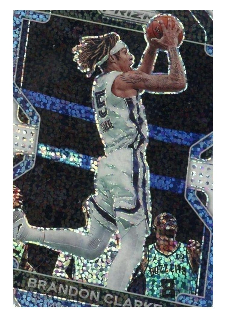 2021-22 Panini Prizm Base Set Brandon Clarke #77 card