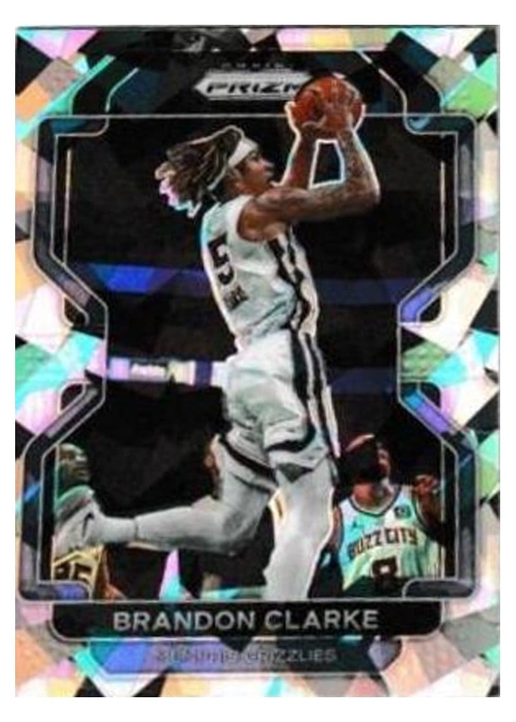 2021-22 Panini Prizm Base Set Brandon Clarke #77 card