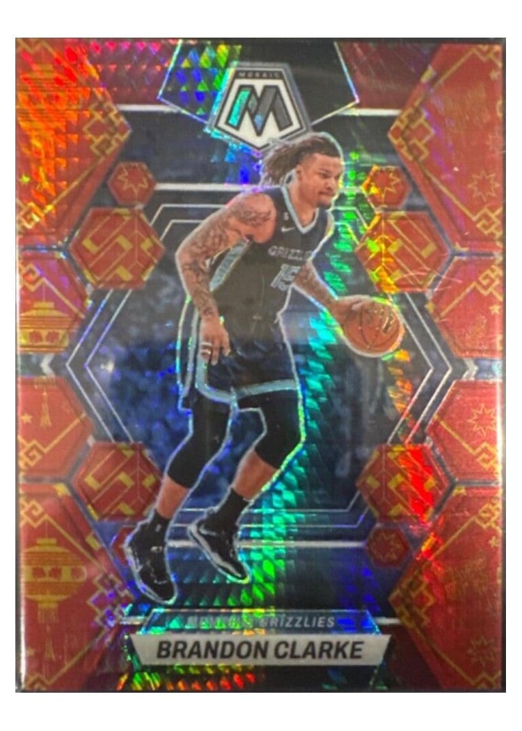 2022-23 Panini Mosaic Base Set Brandon Clarke #165 card