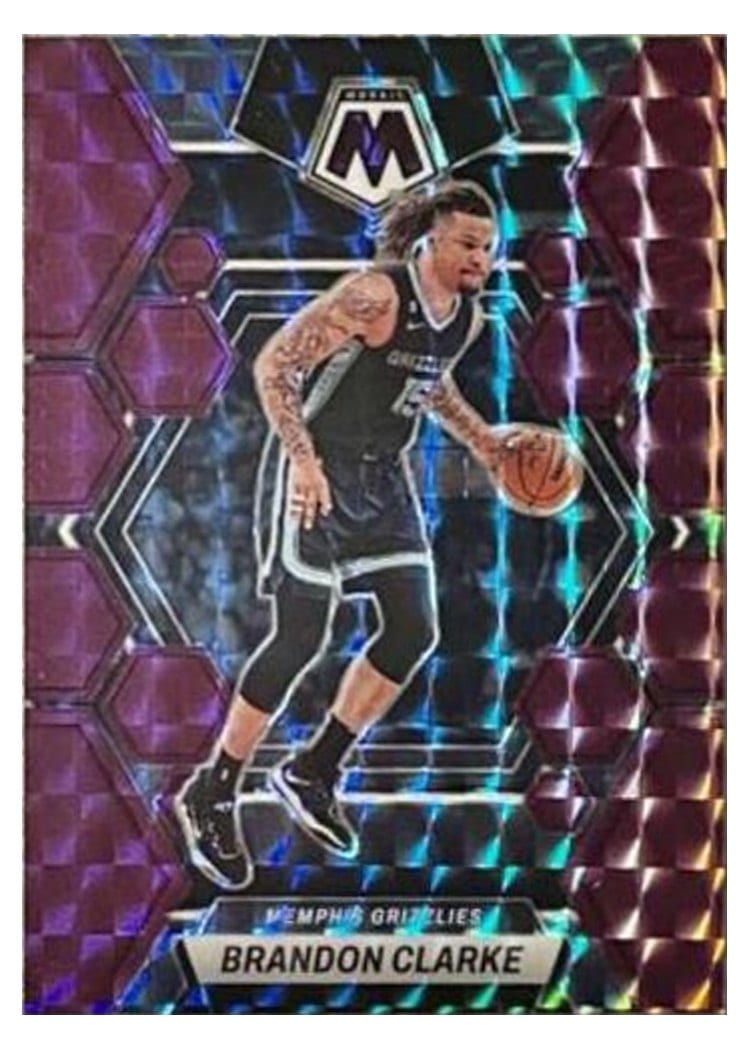 2022-23 Panini Mosaic Base Set Brandon Clarke #165 card