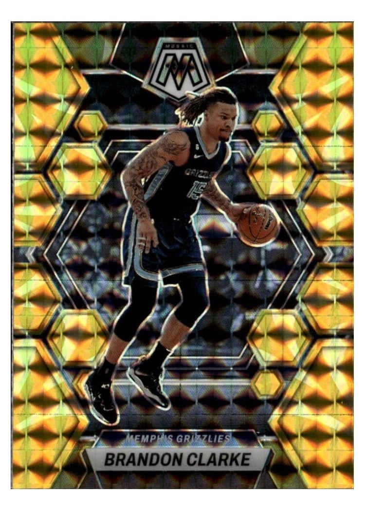 2022-23 Panini Mosaic Base Set Brandon Clarke #165 card