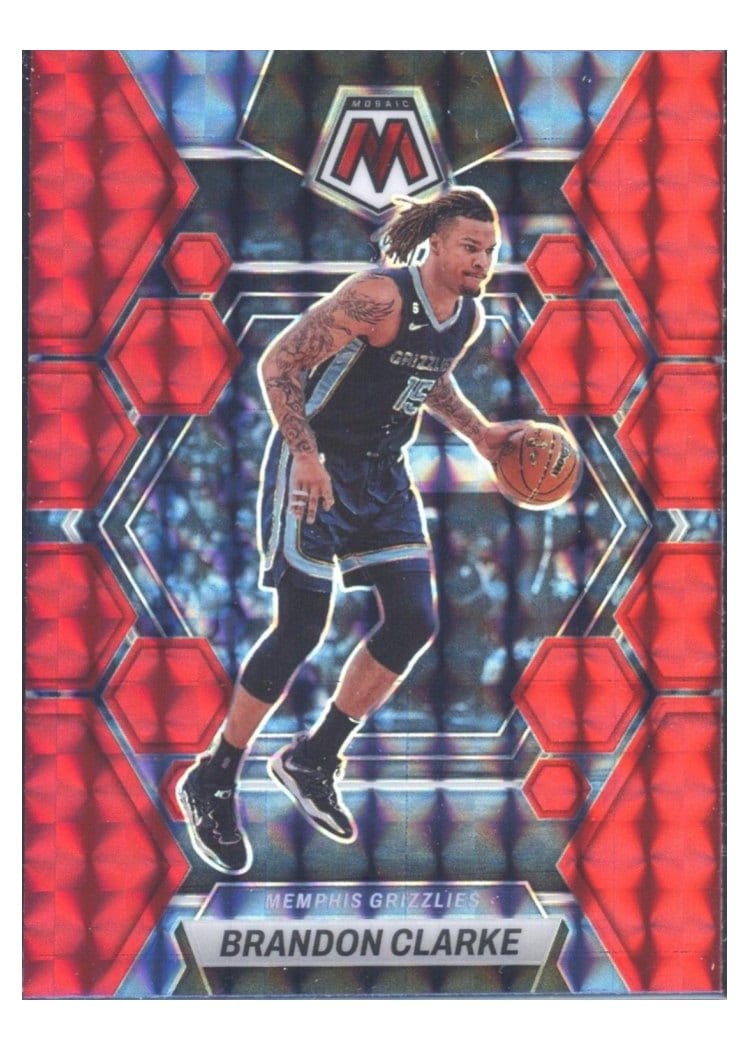 2022-23 Panini Mosaic Base Set Brandon Clarke #165 card
