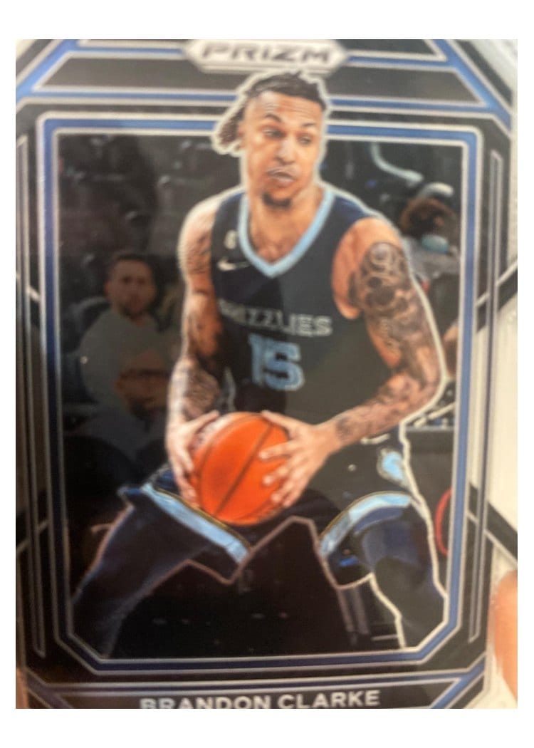 2022-23 Panini Prizm Base Set Brandon Clarke #204 card