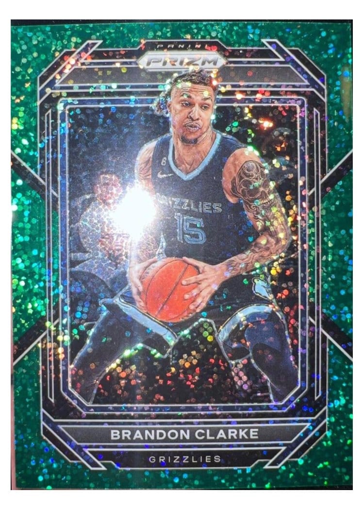 2022-23 Panini Prizm Base Set Brandon Clarke #204 card