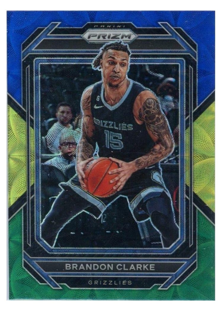 2022-23 Panini Prizm Base Set Brandon Clarke #204 card