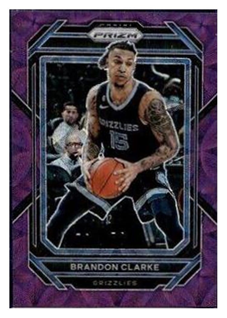 2022-23 Panini Prizm Base Set Brandon Clarke #204 card