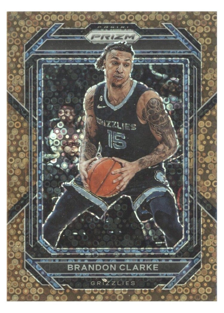 2022-23 Panini Prizm Base Set Brandon Clarke #204 card