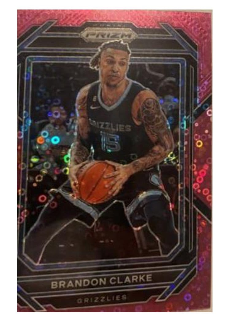 2022-23 Panini Prizm Base Set Brandon Clarke #204 card