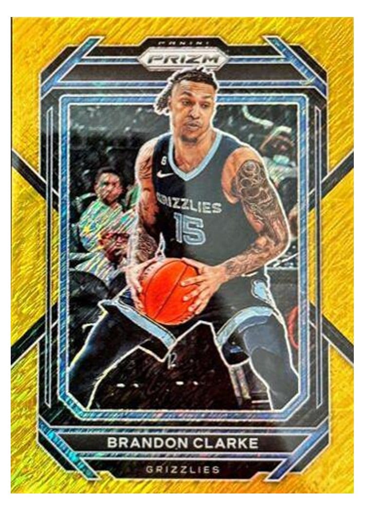 2022-23 Panini Prizm Base Set Brandon Clarke #204 card