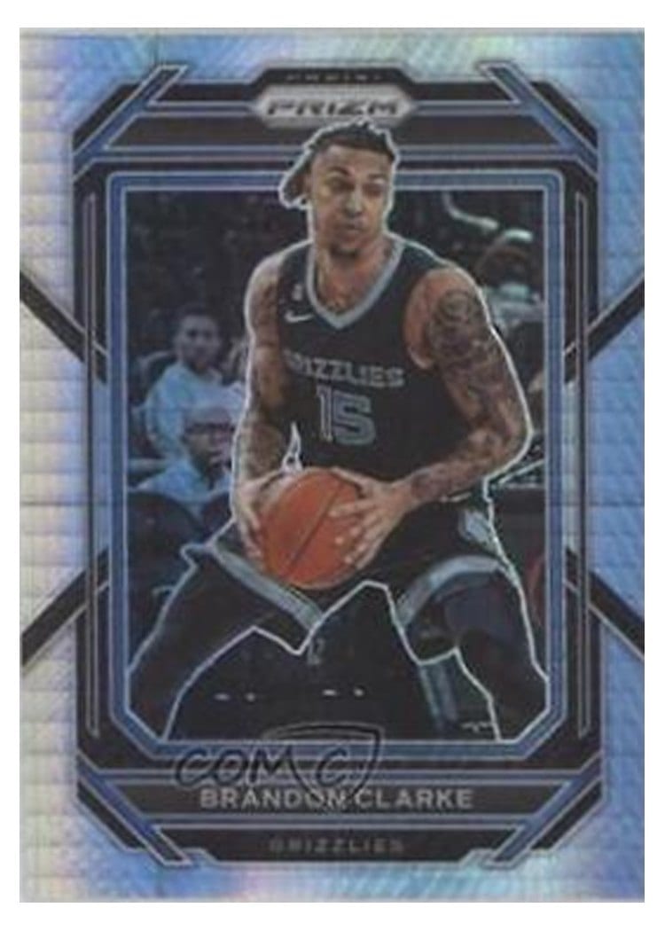 2022-23 Panini Prizm Base Set Brandon Clarke #204 card