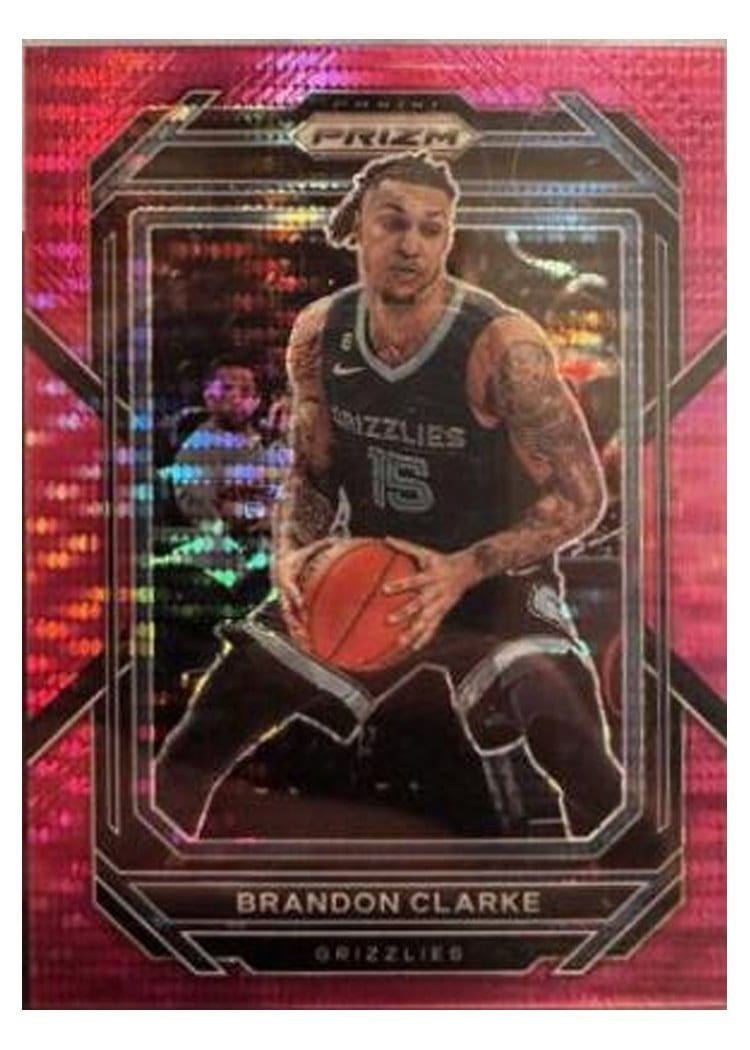 2022-23 Panini Prizm Base Set Brandon Clarke #204 card
