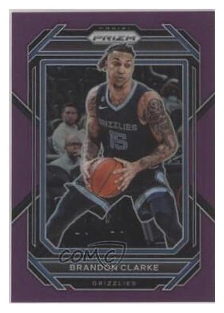2022-23 Panini Prizm Base Set Brandon Clarke #204 card
