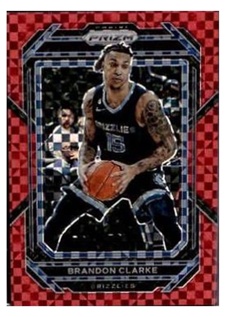 2022-23 Panini Prizm Base Set Brandon Clarke #204 card