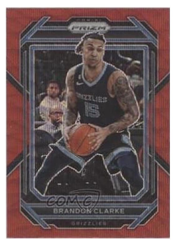 2022-23 Panini Prizm Base Set Brandon Clarke #204 card