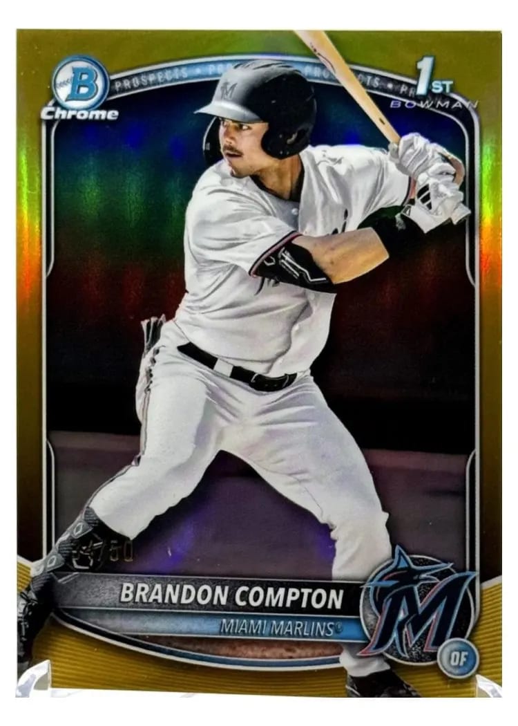 2025 Bowman Draft Chrome Brandon Compton #BDC-64 card