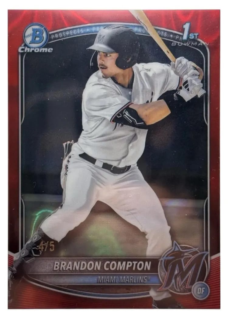 2025 Bowman Draft Chrome Brandon Compton #BDC-64 card