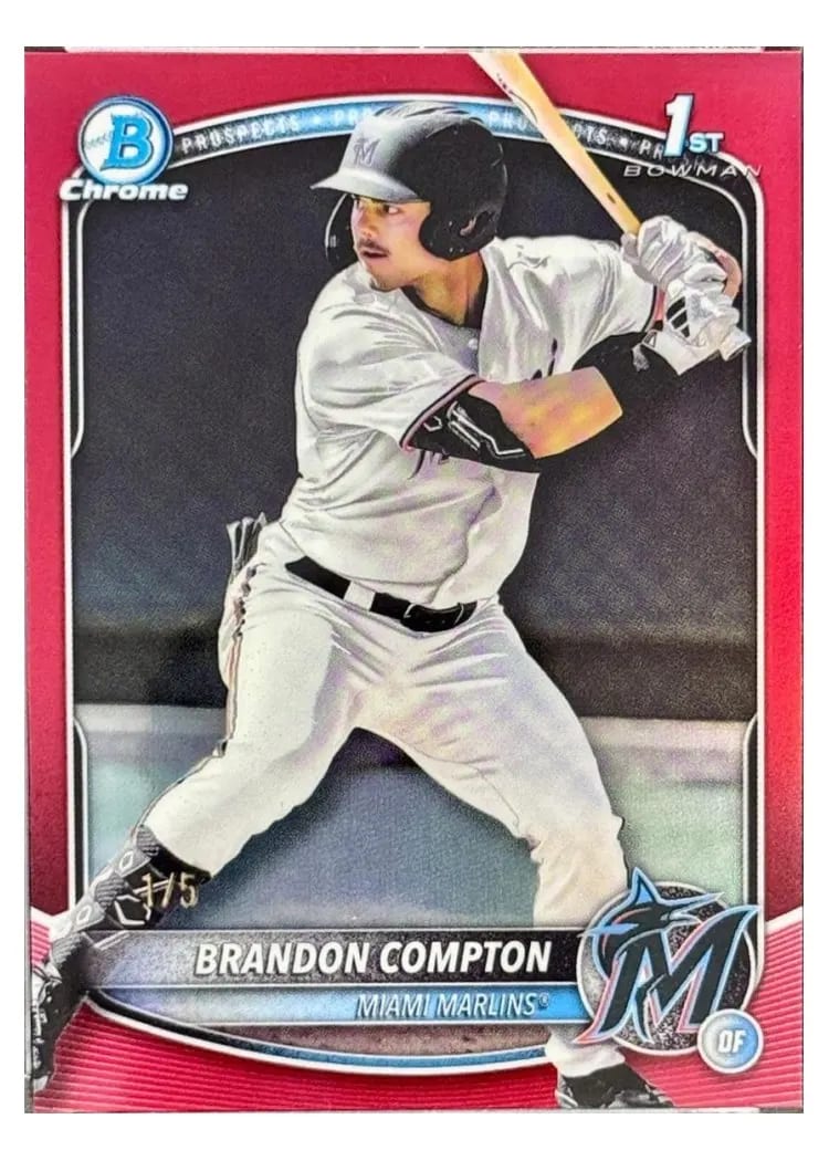2025 Bowman Draft Chrome Brandon Compton #BDC-64 card
