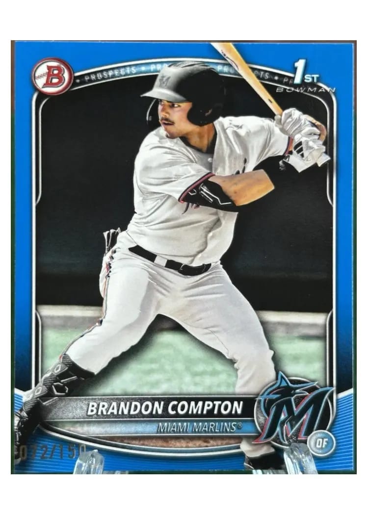 2025 Bowman Draft Chrome Brandon Compton #BDC-64 card