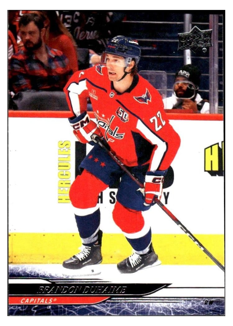 2024-25 Upper Deck Base Set Brandon Duhaime #648 card