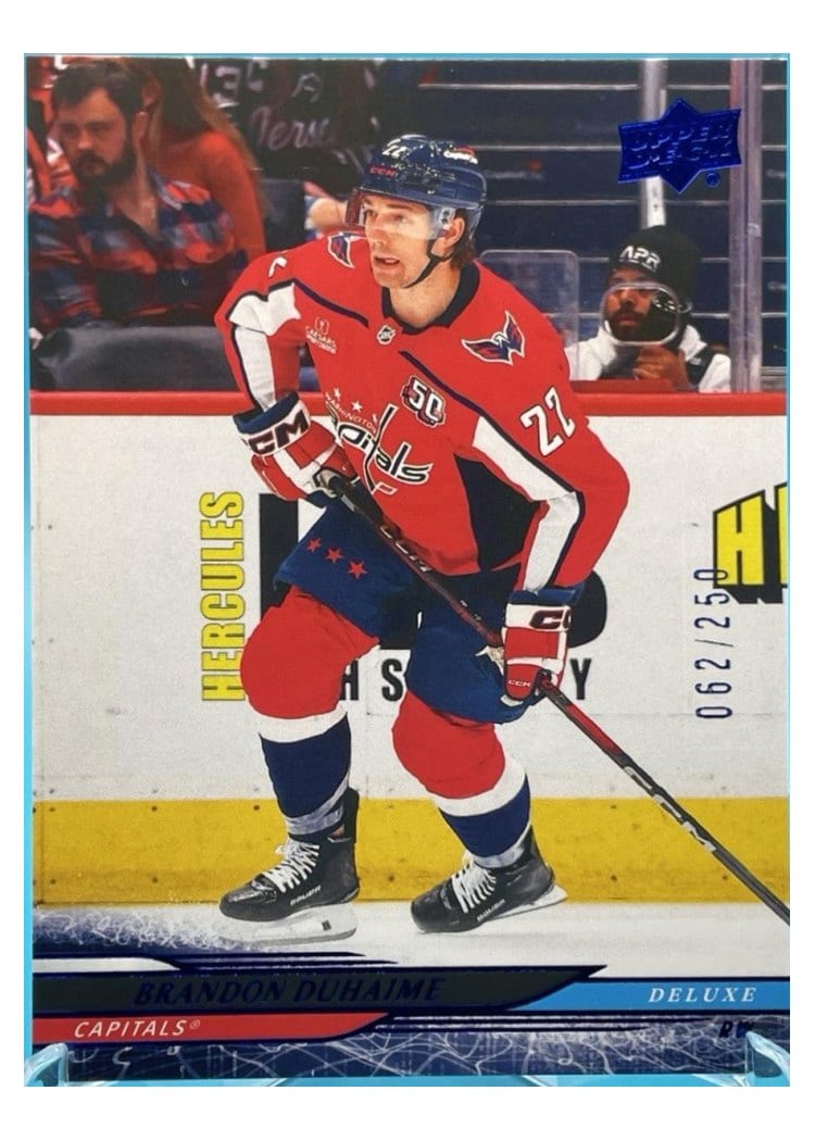 2024-25 Upper Deck Base Set Brandon Duhaime #648 card