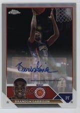 2023 Topps Chrome McDonald's All American Chrome Autographs Brandon Garrison #CA-BG card