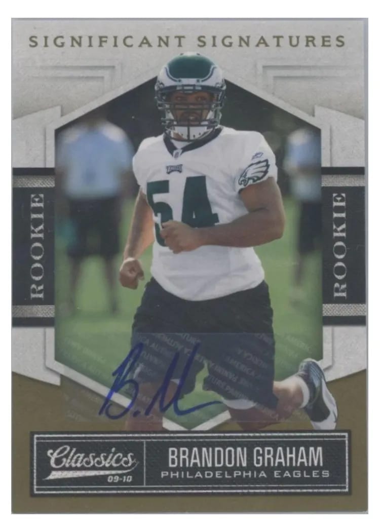 2010 Panini Classics Significant Signatures Brandon Graham #112 card