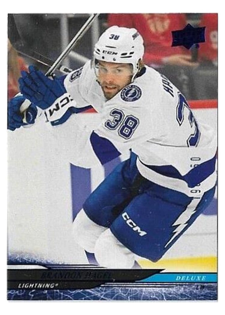 2024-25 Upper Deck Base Set Brandon Hagel #168 card