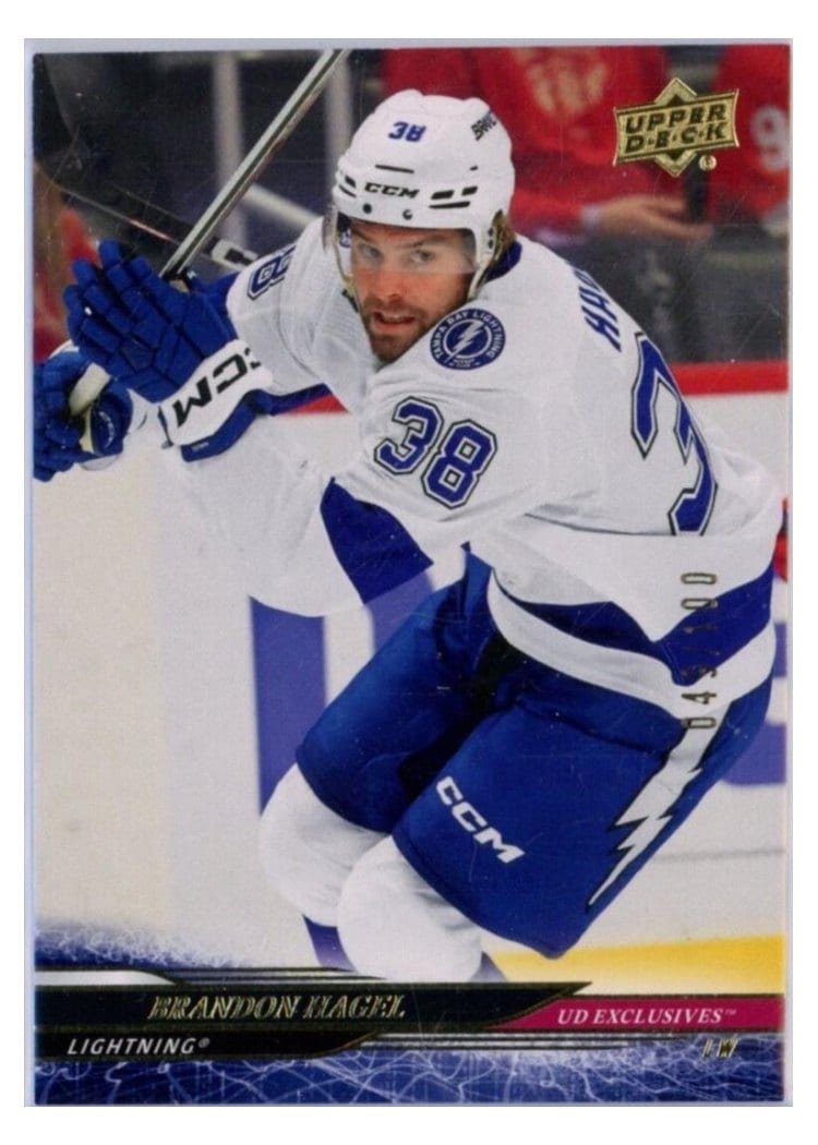 2024-25 Upper Deck Base Set Brandon Hagel #168 card