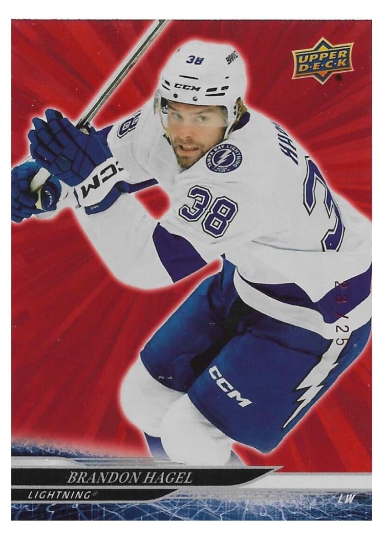 2024-25 Upper Deck Base Set Brandon Hagel #168 card