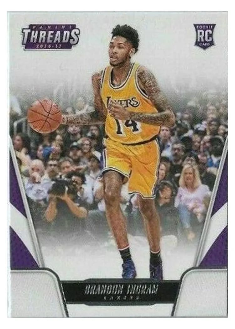 2016 Panini Threads Brandon Ingram #166 card