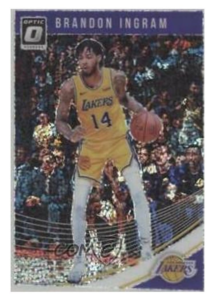 2018-19 Donruss Optic Base Set Brandon Ingram #64 card