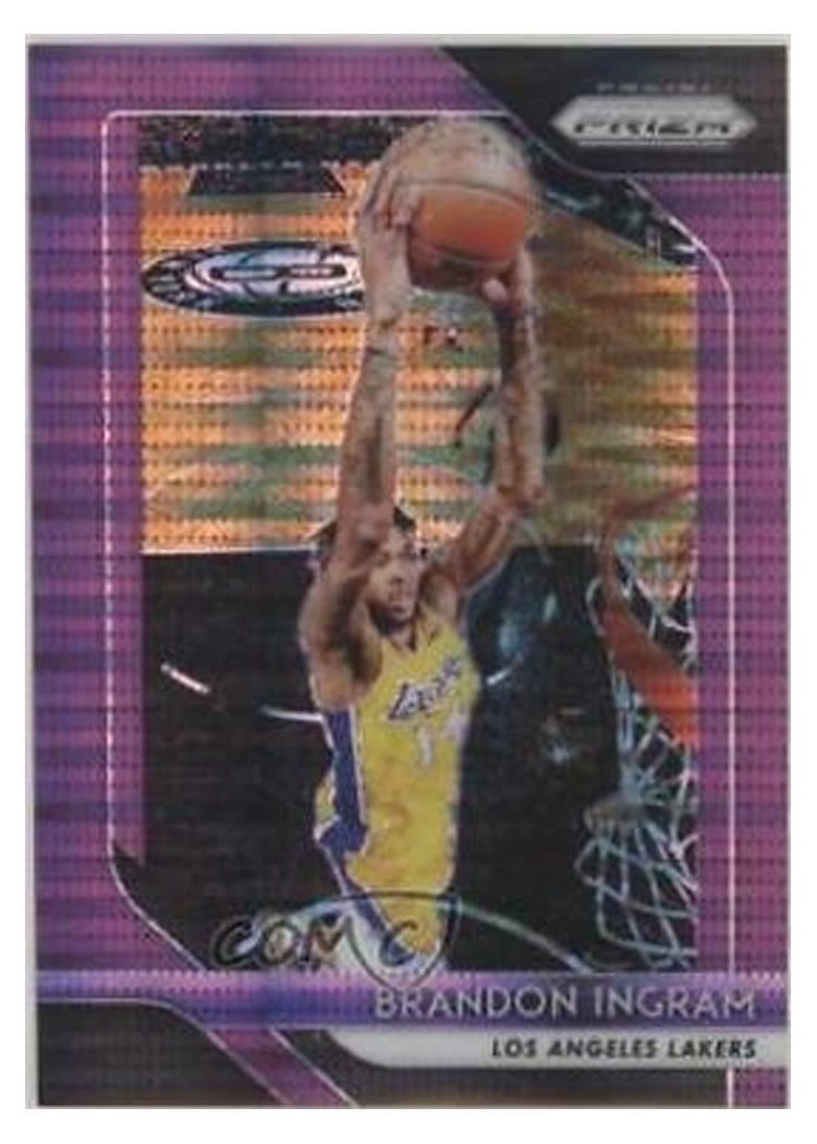 2018-19 Panini Prizm Base Set Brandon Ingram #26 card