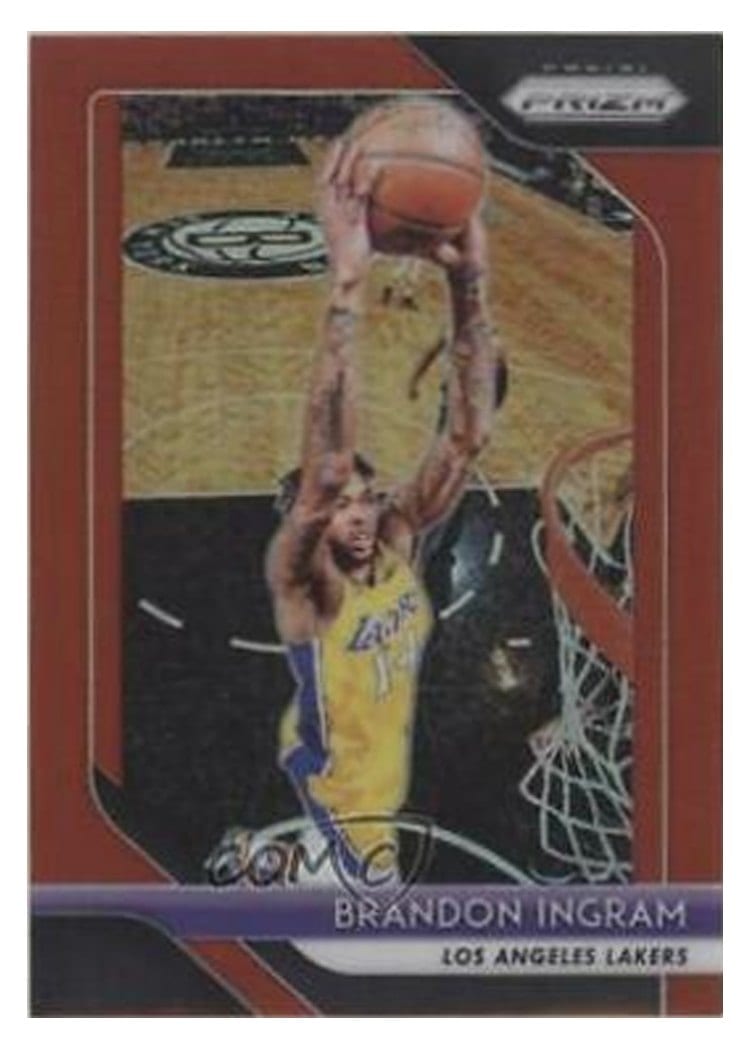 2018-19 Panini Prizm Base Set Brandon Ingram #26 card